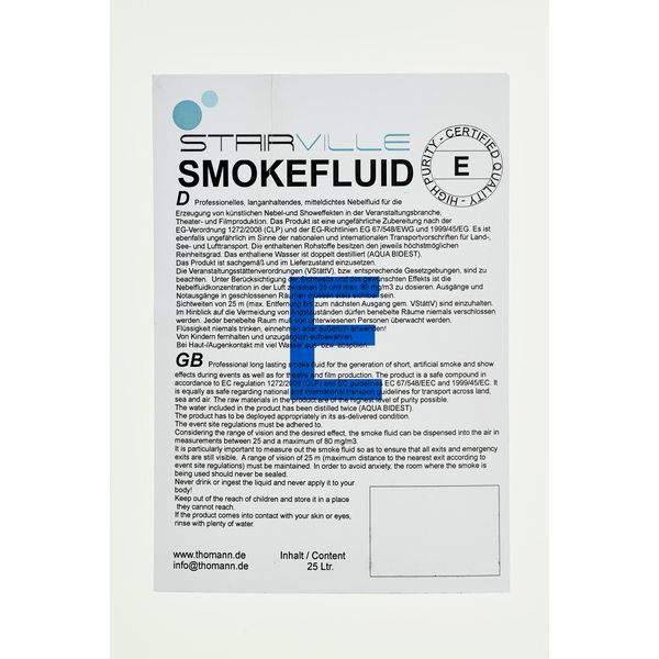 Stairville E Fluid 25l