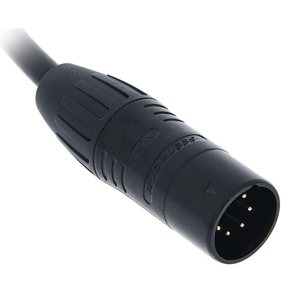 ADJ DMX 3-pin F to 5-pin M IP65