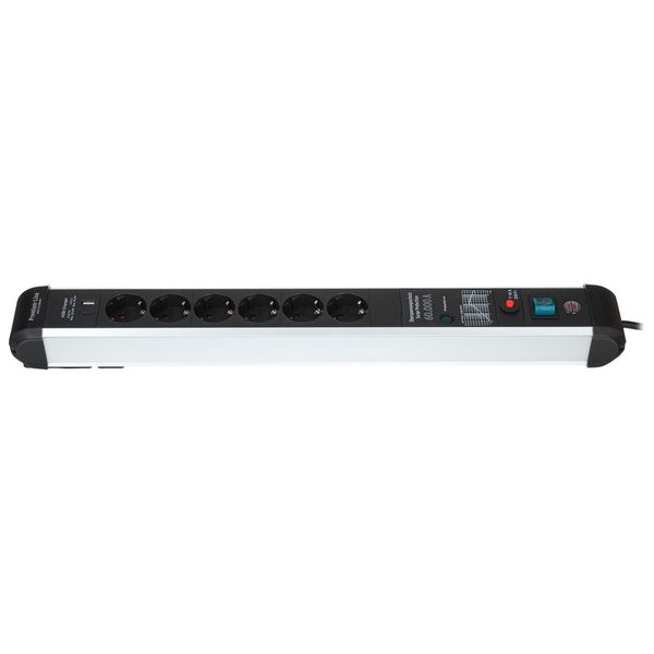 Brennenstuhl Premium-Protect-L. 6 Way 3m PD