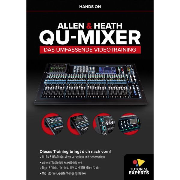 Allen & Heath Qu-32 Chrome Hands On Bundle