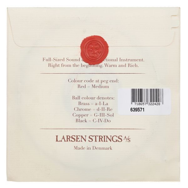 Larsen Cello Single String C Med. 1/2