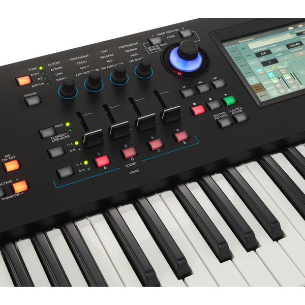 Teclado Yamaha MODX6+ Sintetizador 61 Teclas Bivolt - Carneiro