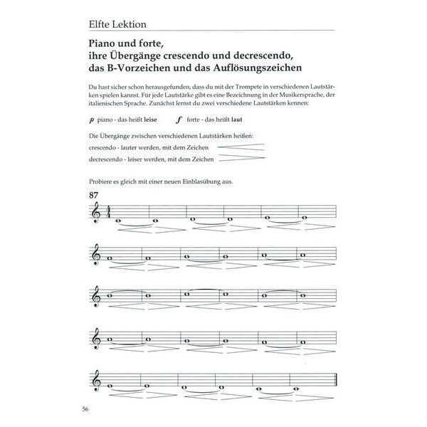 Weinberger Musikverlag Die Trompeterfibel 1