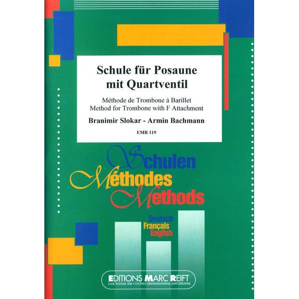 Editions Marc Reift Schule for Posaune Quart