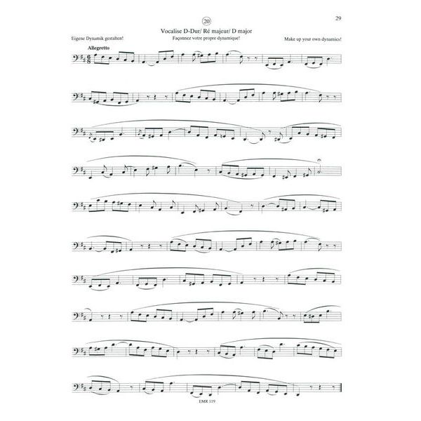 Editions Marc Reift Schule for Posaune Quart
