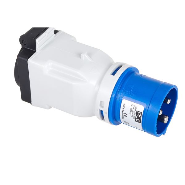 CEE-Adapter 230V/16A IP44 for earthed socket system