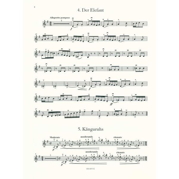Edition Butorac Saint-Saëns Karneval Violin