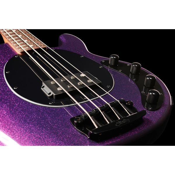 Sterling by Music Man StingRay RAY34 Purple Sparkle
