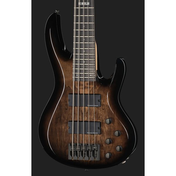 ESP E-II BTL-5 Black Natural Burst