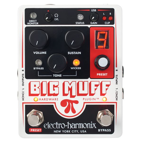 Electro Harmonix Big Muff PI Hardware Plugin