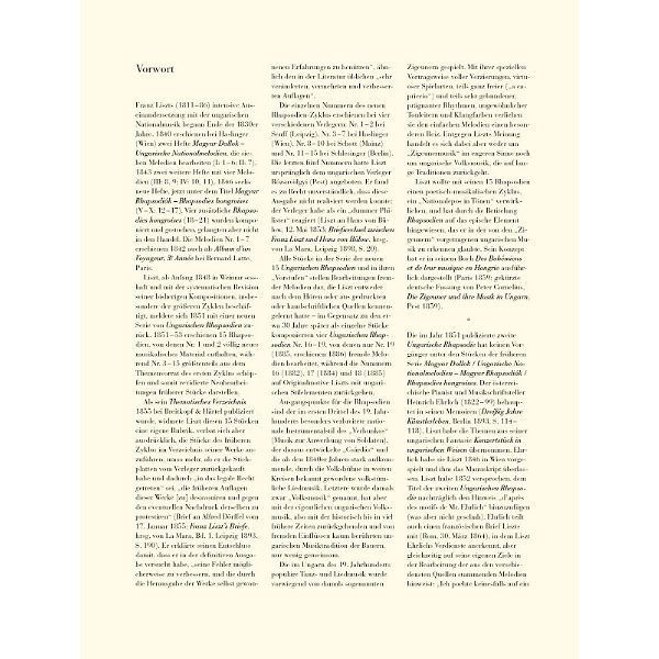 Henle Verlag Liszt Ungarische Rhapsodie 2