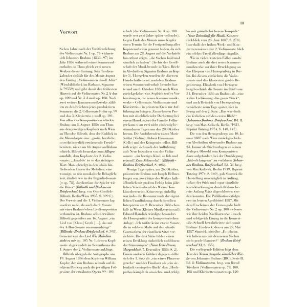 Henle Verlag Brahms Violinsonate A-Dur
