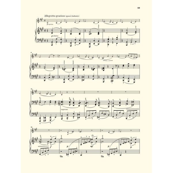 Henle Verlag Brahms Violinsonate A-Dur