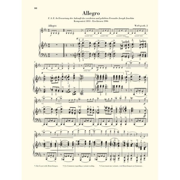 Henle Verlag Brahms Violinsonaten