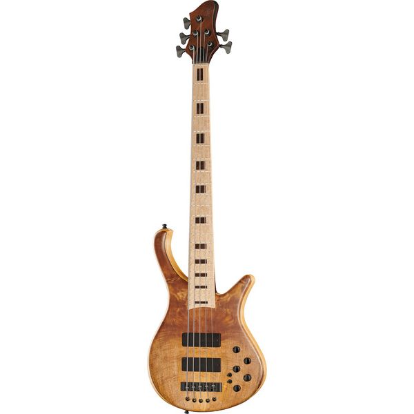 Franz Bassguitars Sirius 5 DC Walnut Burl