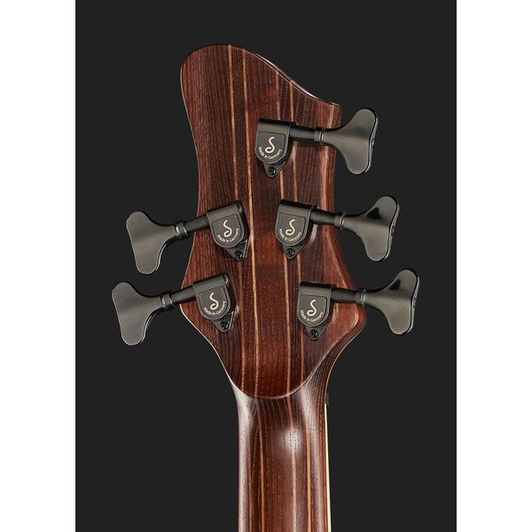 Franz Bassguitars Sirius 5 DC Walnut Burl