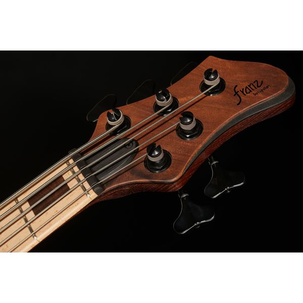 Franz Bassguitars Sirius 5 DC Walnut Burl