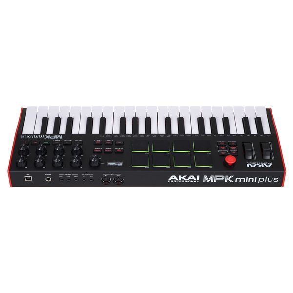 MPK mini plus Akai - Clavier Maître midi 37 notes 8 pads RVB 8 encodeurs