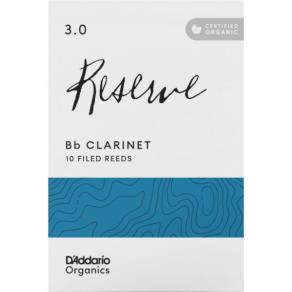 DAddario Woodwinds Organic Reserve Clarinet 3.0