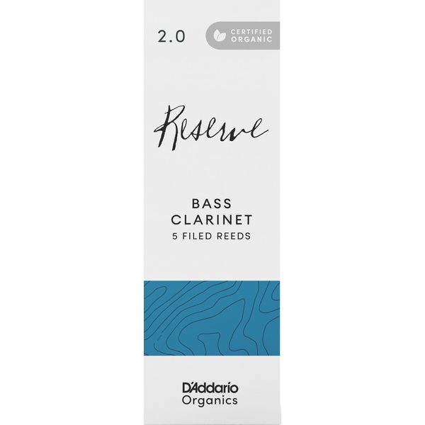 DAddario Woodwinds Organic Reserve Bass-Clar 2.0
