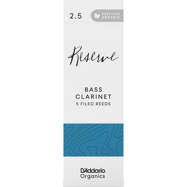 DAddario Woodwinds Organic Reserve Bass-Clar 2.5