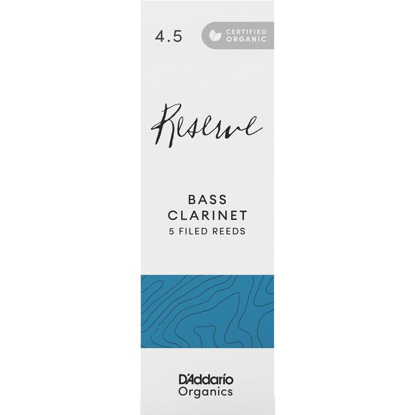 DAddario Woodwinds Organic Reserve Bass-Clar 4.5