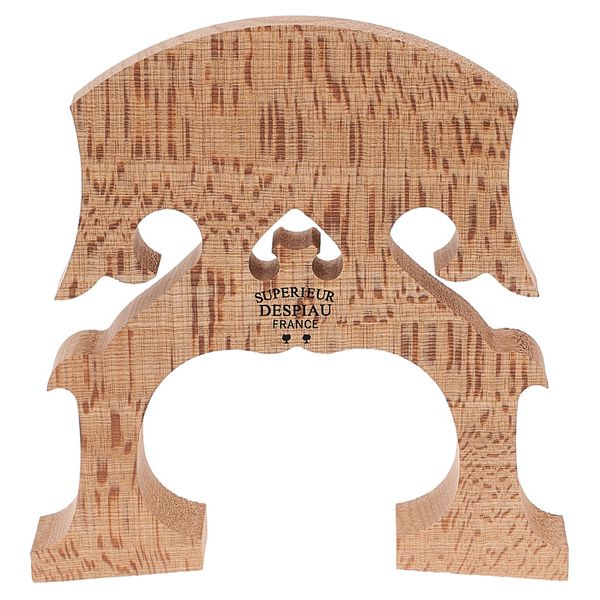 Adjustable Low-Height Euro Style Cello Bridge – Maple, 4-String, For Cello Repair & Setup