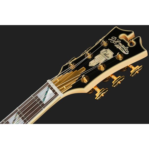 DAngelico Deluxe Bedford Solid Black