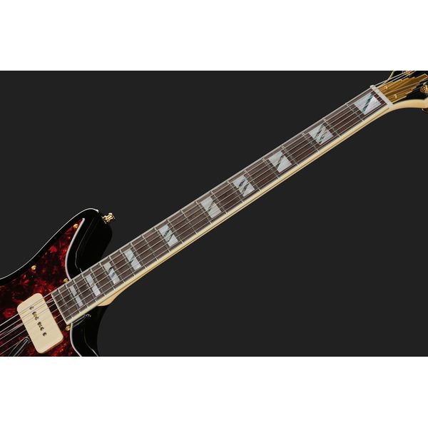DAngelico Deluxe Bedford Solid Black