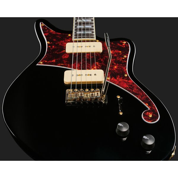 DAngelico Deluxe Bedford Solid Black