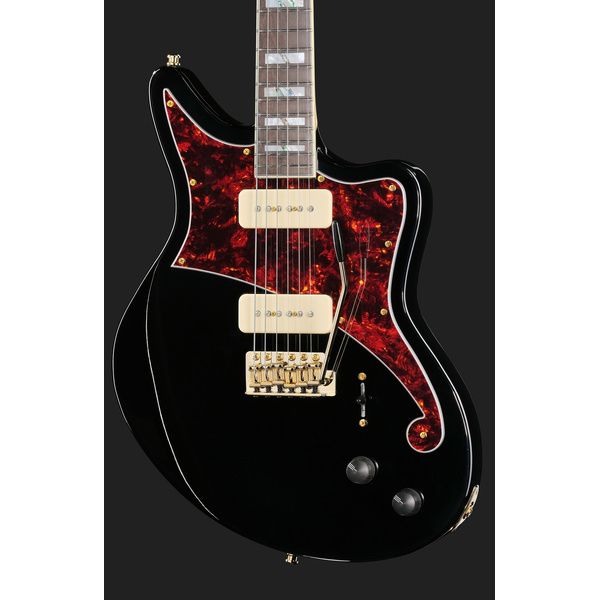 DAngelico Deluxe Bedford Solid Black