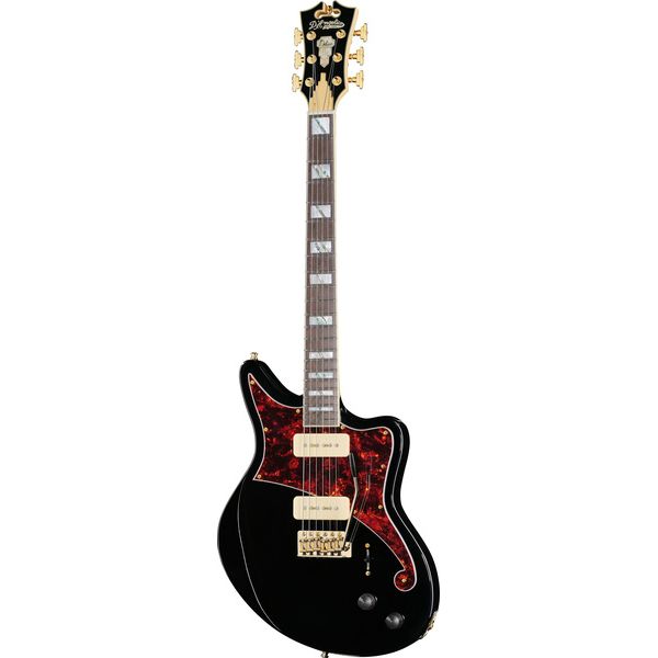 DAngelico Deluxe Bedford Solid Black