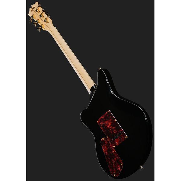 DAngelico Deluxe Bedford Solid Black