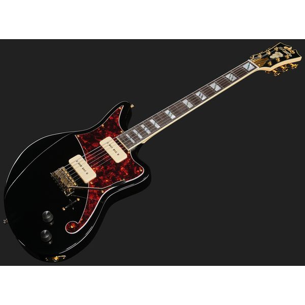 DAngelico Deluxe Bedford Solid Black
