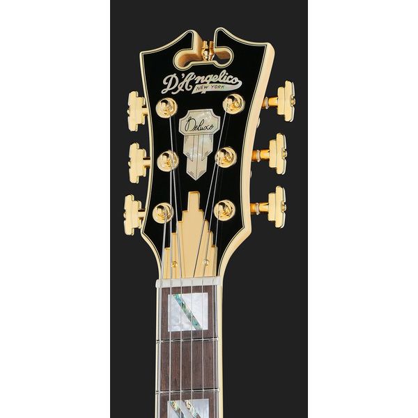 DAngelico Deluxe Bedford Solid Black