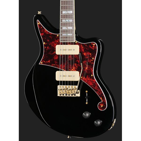 DAngelico Deluxe Bedford Solid Black