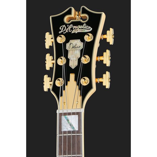 DAngelico Deluxe Bedford Solid Black