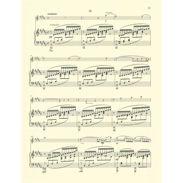 Bärenreiter Saint-Saëns Sonate Nr. 2