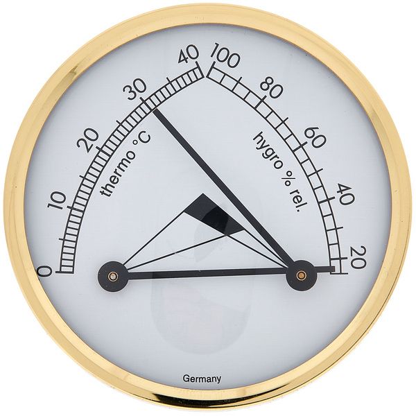 Analogue Outdoor Thermo Baro Hygrometer Domatic Stainless Steel