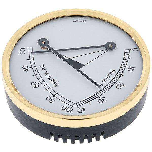 Thermomètre TFA Thermomètre intérieur analogique en hêtre 12.1005 naturel -  Station météo thermomètre pluviomètre - Achat & prix