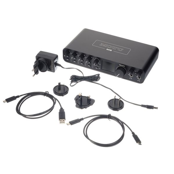 MOTU M6 Desktop 6x4 USB-C Audio-MIDI Interface