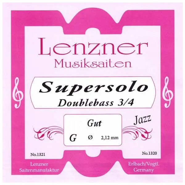 Lenzner Supersolo Jazz Double Bass 3/4