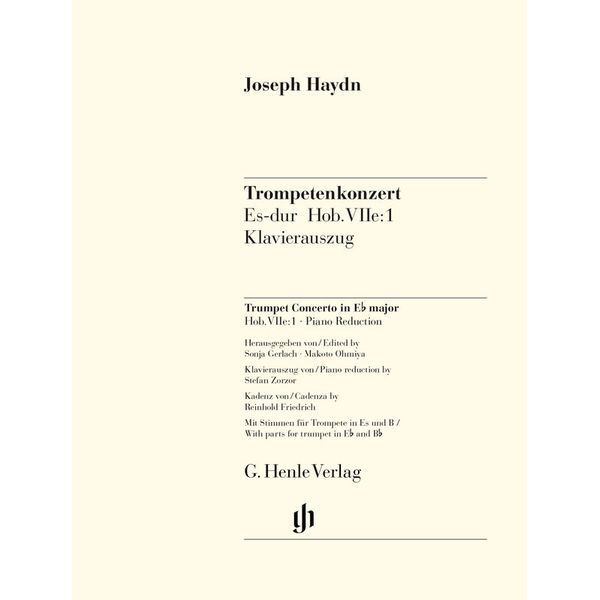 Henle Verlag Haydn Trompetenkonzert Es-dur