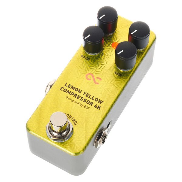 【ネット】【新品】One control/Lemon yellow compressor ギター