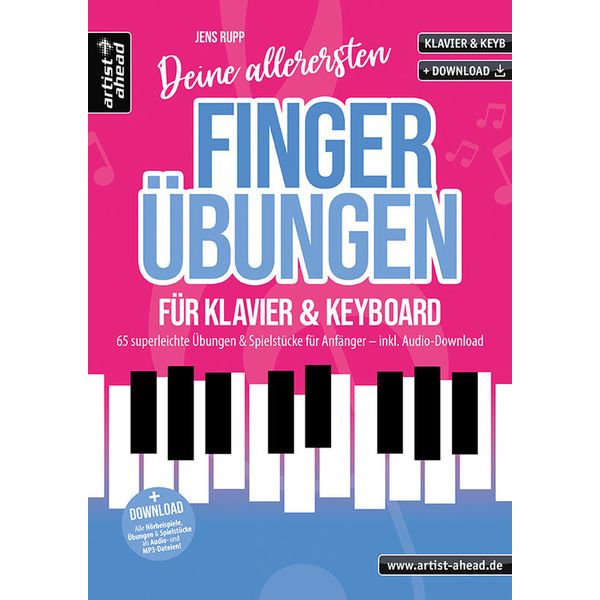 Artist Ahead Musikverlag Allerersten Fingerübungen