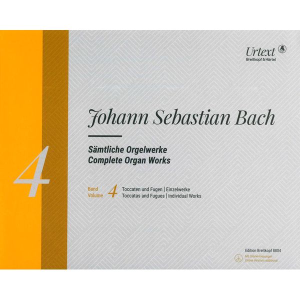 Breitkopf & Härtel Bach Complete Organ Works