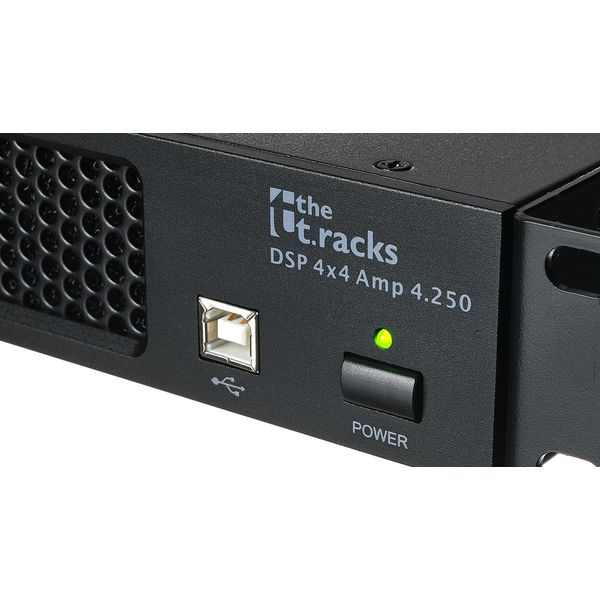 the t.racks DSP 4x4 Amp 4.250