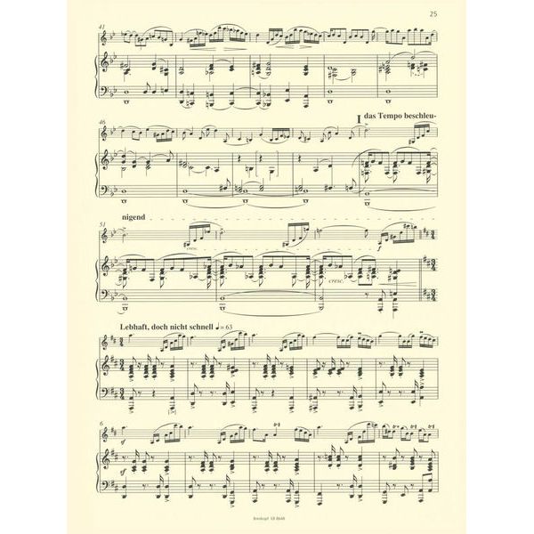 Breitkopf & Härtel Schumann Violinkonzert d-moll