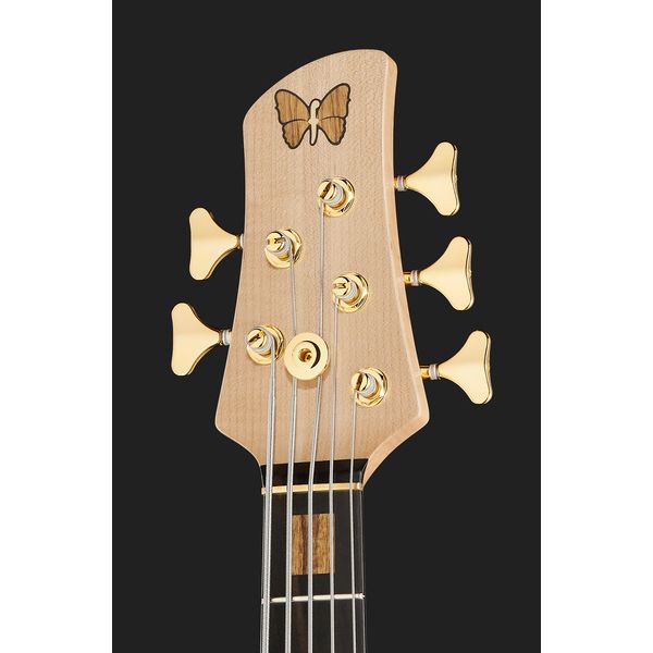 Fodera Emperor Std 5 Black Limba LTD