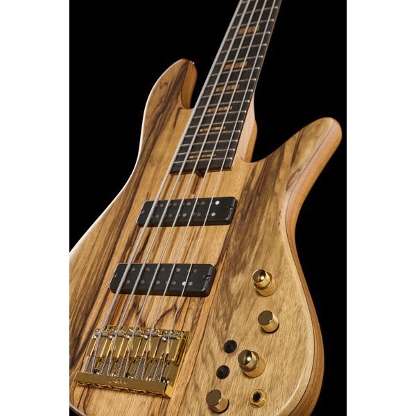 Fodera Emperor Std 5 Black Limba LTD